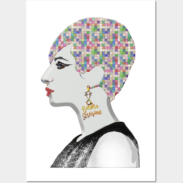 Barbra Streisand Wall Art by LanaBanana